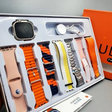7 IN 1 ULTRA SMART WATCH (ORANGE)